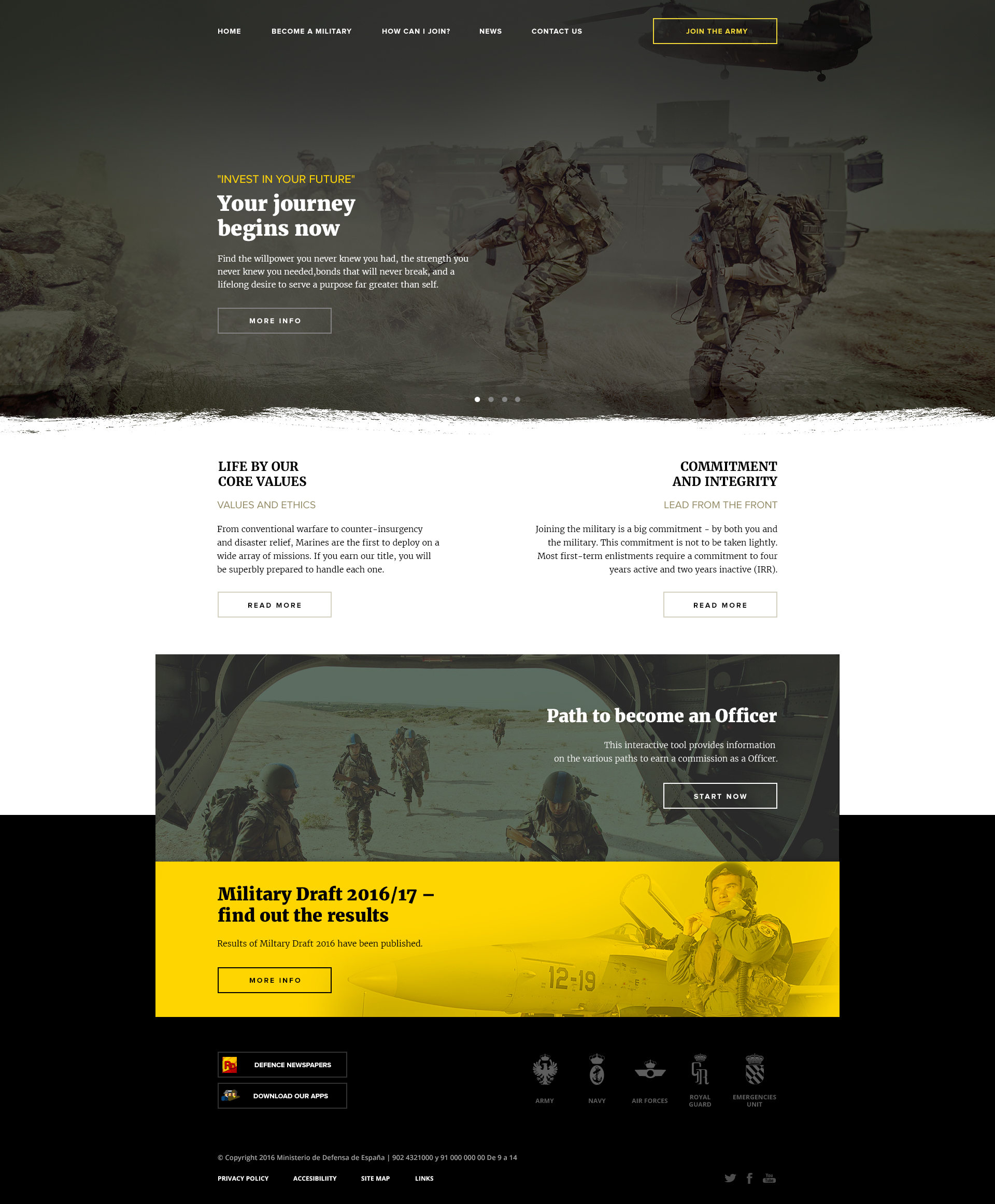 Spanish Armed Forces by Lukasz Okonski on Dribbble