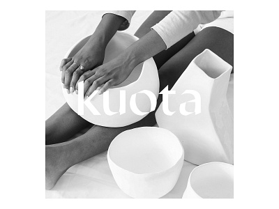 Kuota Logo brand design branding design logo minimal typography vector