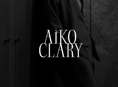 Aiko Clary Logo Variation brand design branding logo minimal typography