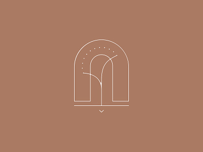 Tree Icon geometric icon design iconography illustration minimal