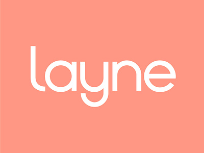 Layne logotype app brand identity branding graphic graphic design graphic designer logo logotype type design typedesign typography ui vector