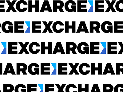 Excharge brand visual direction art direction brand identity branding design graphic graphic design graphic designer guideline logo logomark minimal minimalist logo pattern process vector