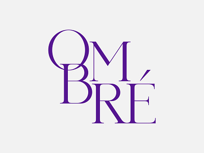 Ombre logotype art direction brand identity branding design designinpiration graphic graphic design graphic designer logo logotype typedesign typography vector wine wine label