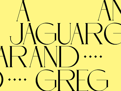 A Jaguar And Greg visual identity art direction brand identity branding design freelancer graphic graphic design graphic designer icon identity logo logo design logoinspiration logomark logotype type type design typo typography vector