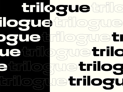 Trilouge's art direction 2019 design trend 2019 trend art direction design graphic graphic design graphic designer letters logo logo design logotype type design typo typography