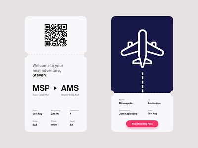 Day 023 - Boarding Pass