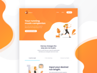 Harvy Landing Page