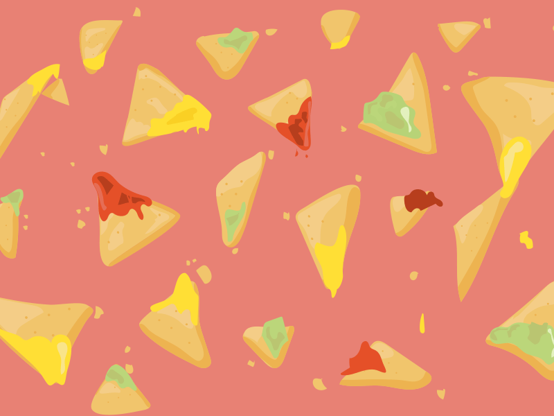 It's National Nachos Day! gif gif animated manypixels nachos national nachos day salsa dip