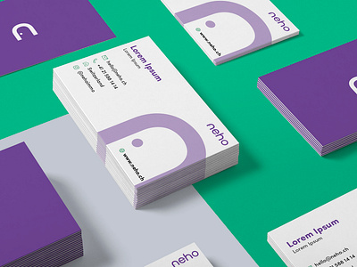 Neho Business Card Mockup