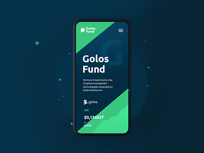 Venture Investment Fund – Mobile View bitcoin blockchain foundation golos green hightech ico investment venture capital