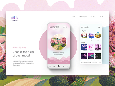 Color Music – Application Page