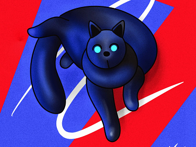 Neon Cat