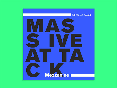 Massive Attack - Mezzanine album cover massive attack record trip hop type