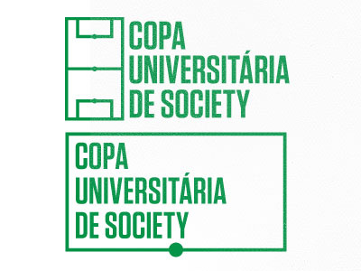 Copa Society v.2 concept green logo soccer typography