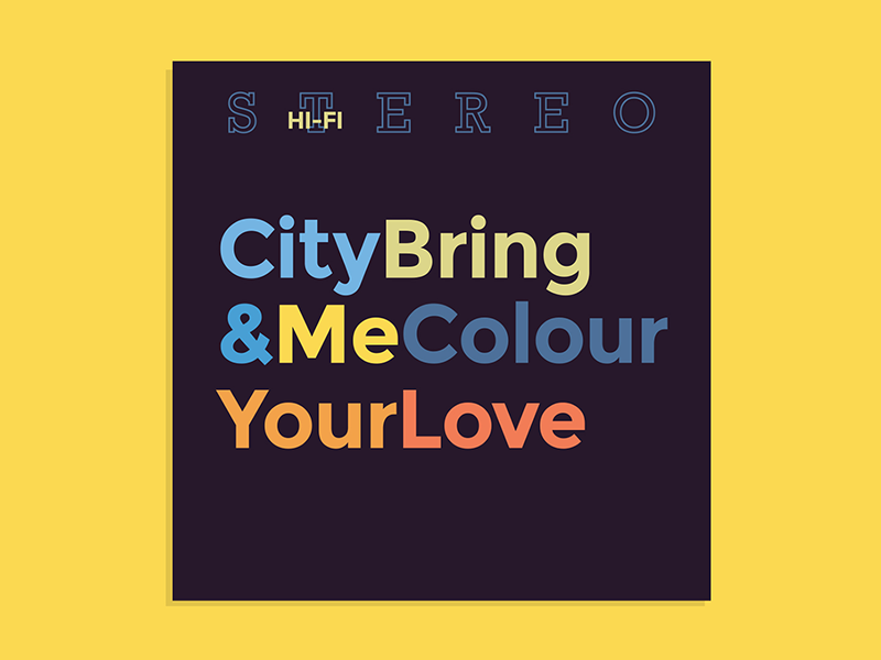 City colour bring me your love cover