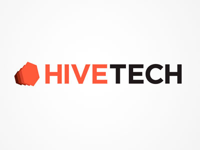 HiveTech Logo corporate gotham hive identity logo typography
