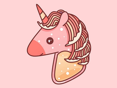 Unicorn: Draw This In Your Style cute design graphic illustration kawaii kid minimal pastel pink seahorse unicorn