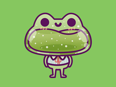 Easter Frog Illustration Clipart by Aimen Bashir on Dribbble