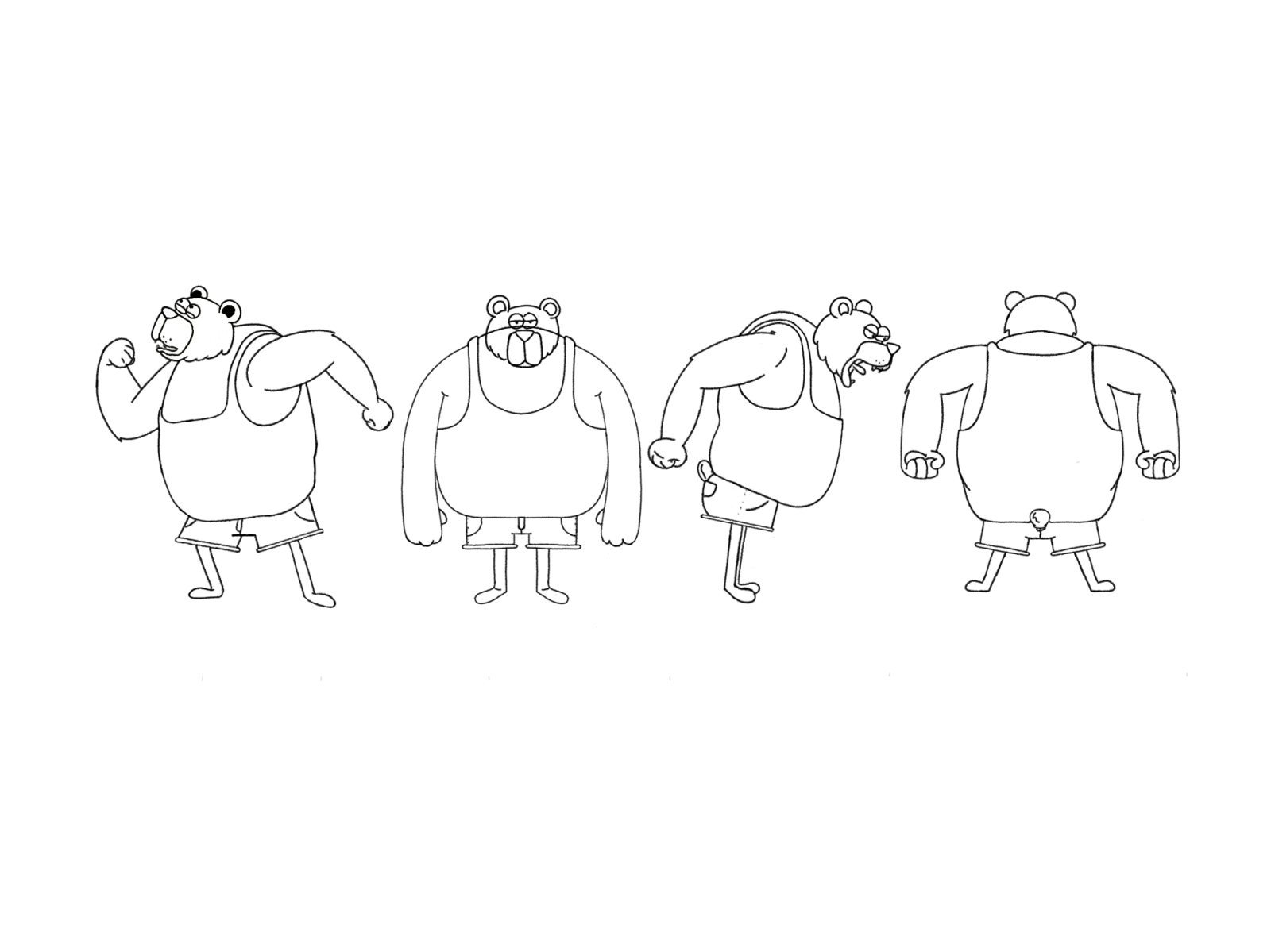Bear 02 By Ion Cojocaru On Dribbble Bear 02 By Ion Cojocaru On Dribbble