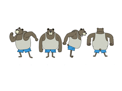 TheBear character design