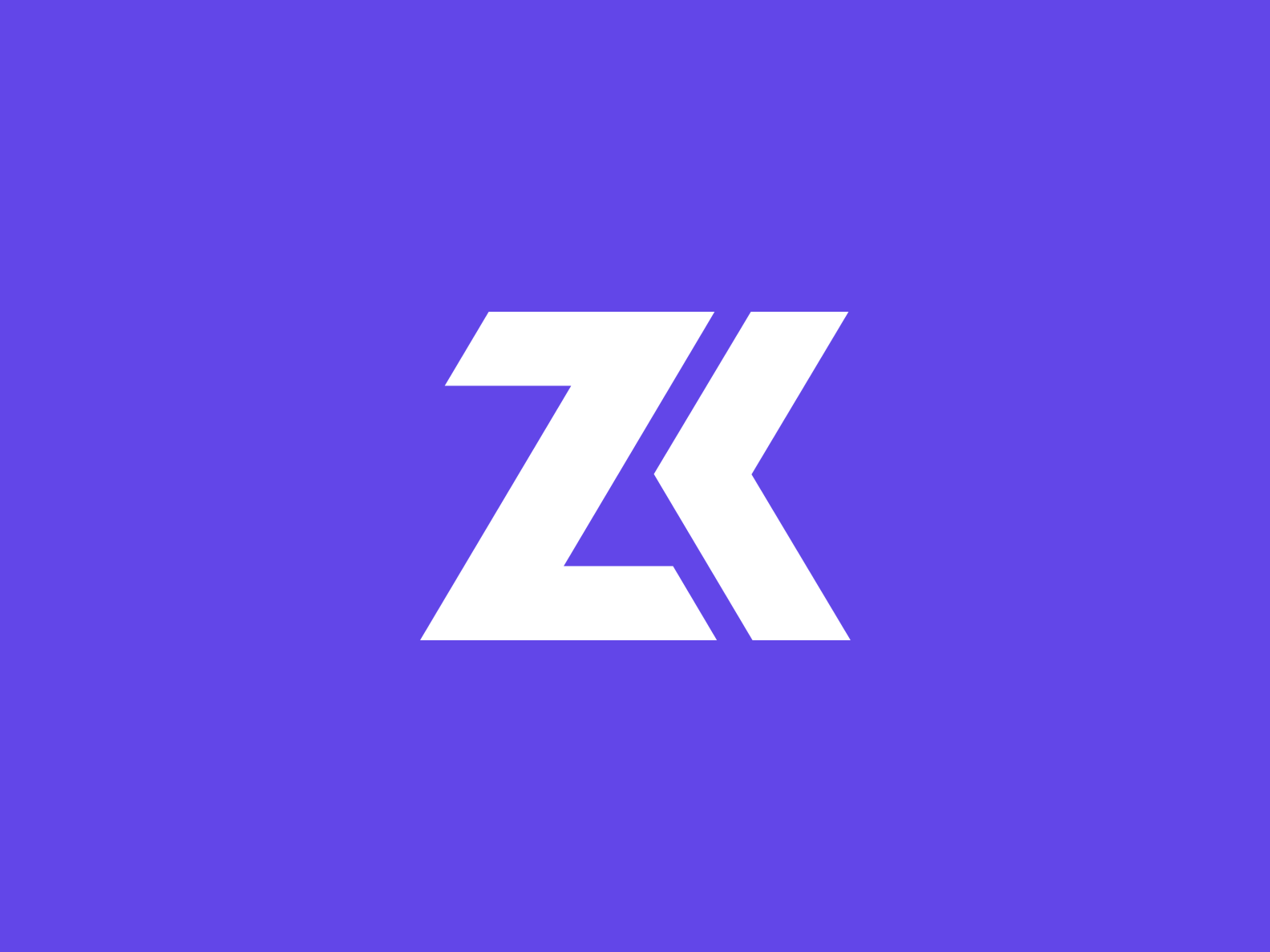 Zk Logo By Rikke Mckie On Dribbble