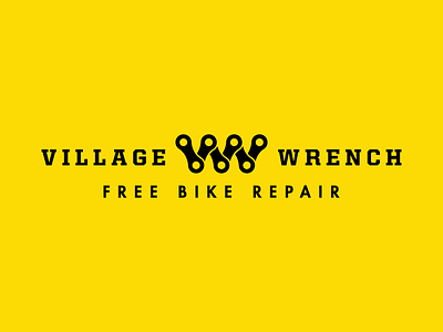 Village Wrench Secondary Logo