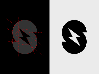 Storm Cards bolt branding custom type geometric grid icon identity lettering lightning bolt monogram s s logo s monogram symbol symbol icon typography