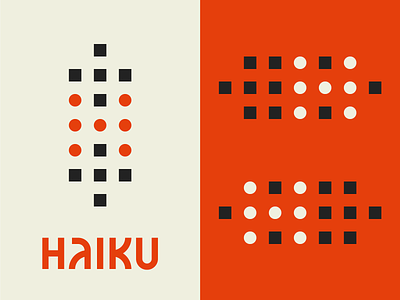 Haiku 2, Electric Boogaloo branding custom type grid icon identity lettering monogram typography