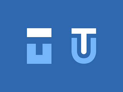 TU Monograms custom type lettering monogram typography