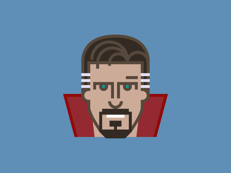 3 Days... infinity war avengers illustration character design character dr strange doctor strange typography