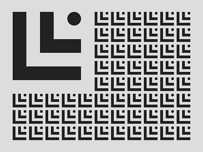 LL. logo monogram typography