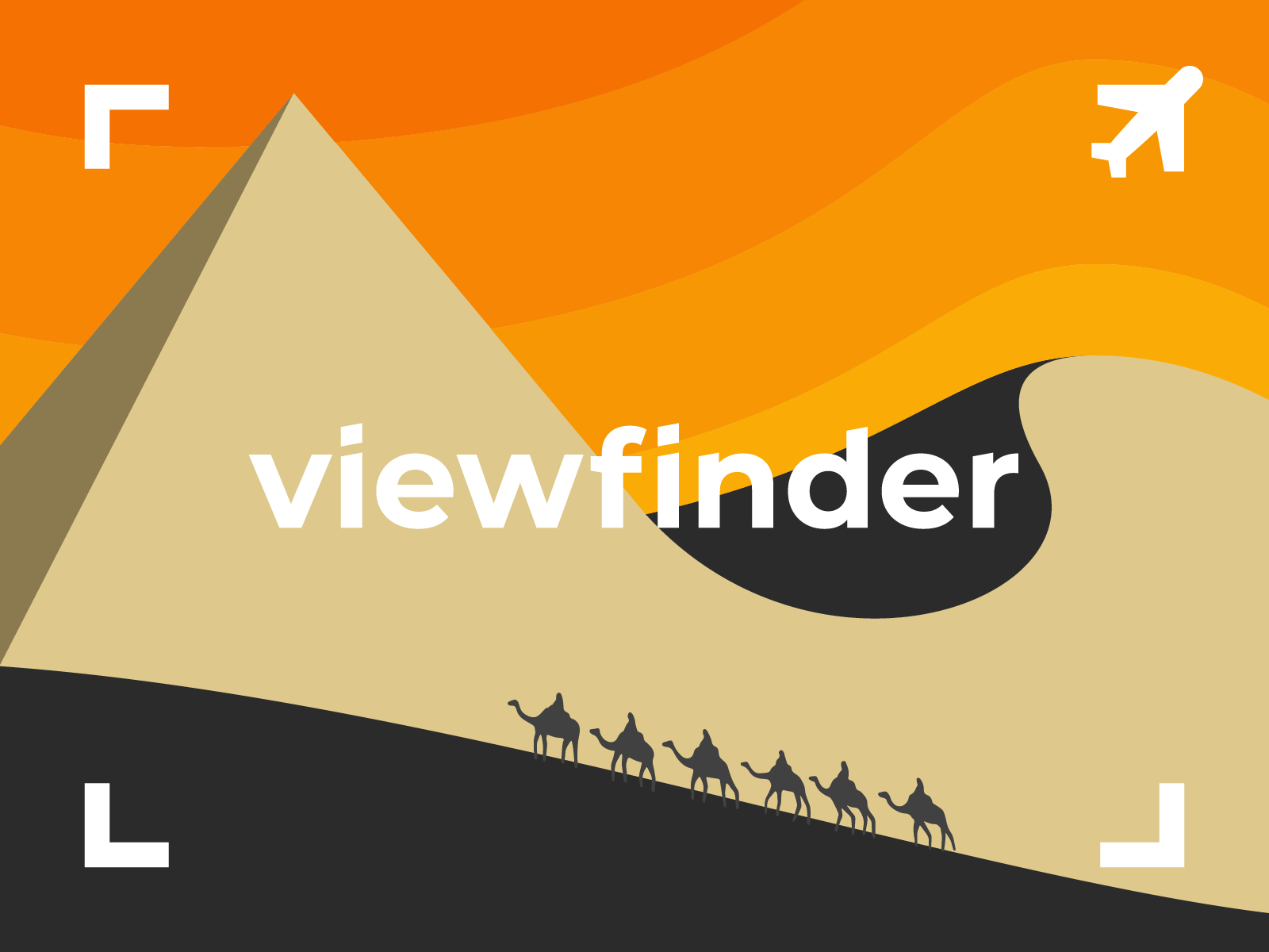 viewfinder logo illustration by Patrick Geider on Dribbble