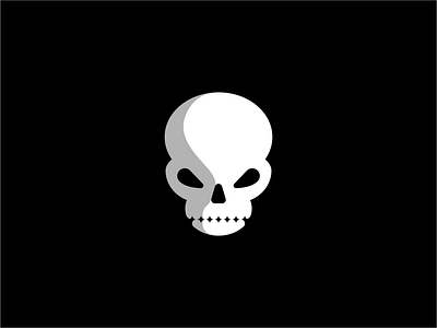 Spooky Skull Logo