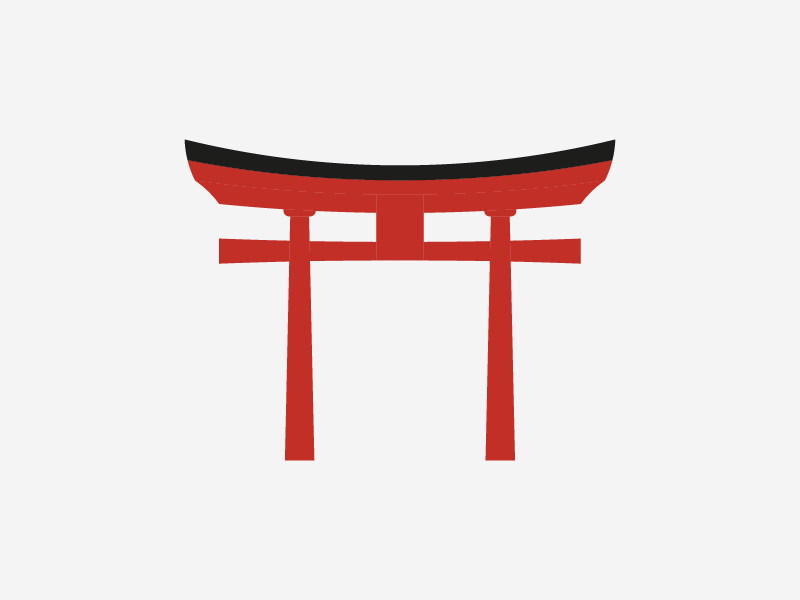 Japanese Arch by Patrick Geider on Dribbble