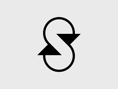 S Arrow Logo arrow branding design flat identity letter logo mark s symbol type