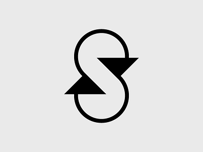 S Arrow Logo arrow branding design flat identity letter logo mark s symbol type