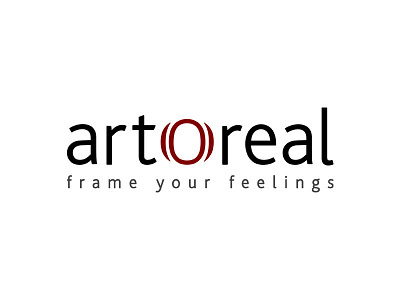 artOreal Logo Design adobe illustrator adobe photoshop artist branding creative design logo logo design branding typography ui ux vector