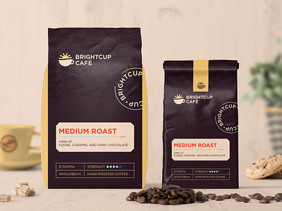 Brightcup Coffee Packaging