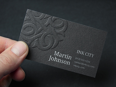 Business card for Ink City Tattoo