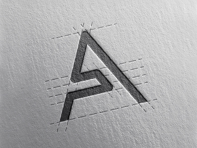 Letter A monogram