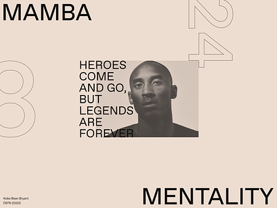 Black Mamba 💜💛 basketball black mamba design editorial editorial design kobe kobe bryant poster poster art poster design typography