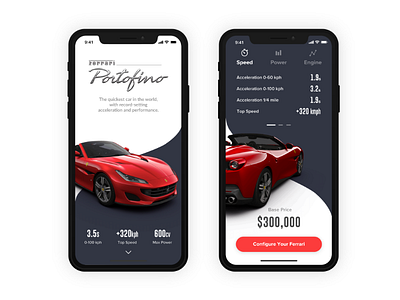 Ferrari App Concept