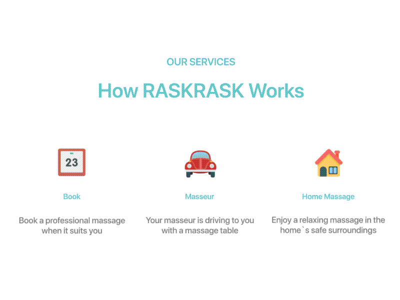 Rask Rask Services after effects animation animation app branding character design gif homepage icon illustration interaction interface ios motion scene ui ux web