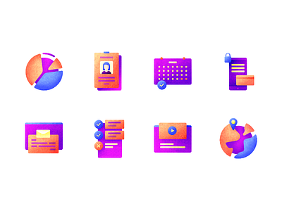 Small Icon Set color graphic design icons set