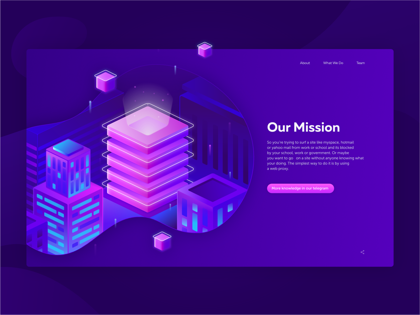 Cryptocurrency Websiteour Mission affinity designer city crypto currency ico illustration isometric marketing token website banner