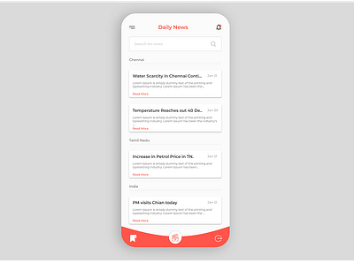 News card carddesign figma figmadesign mobile news ui uidesign