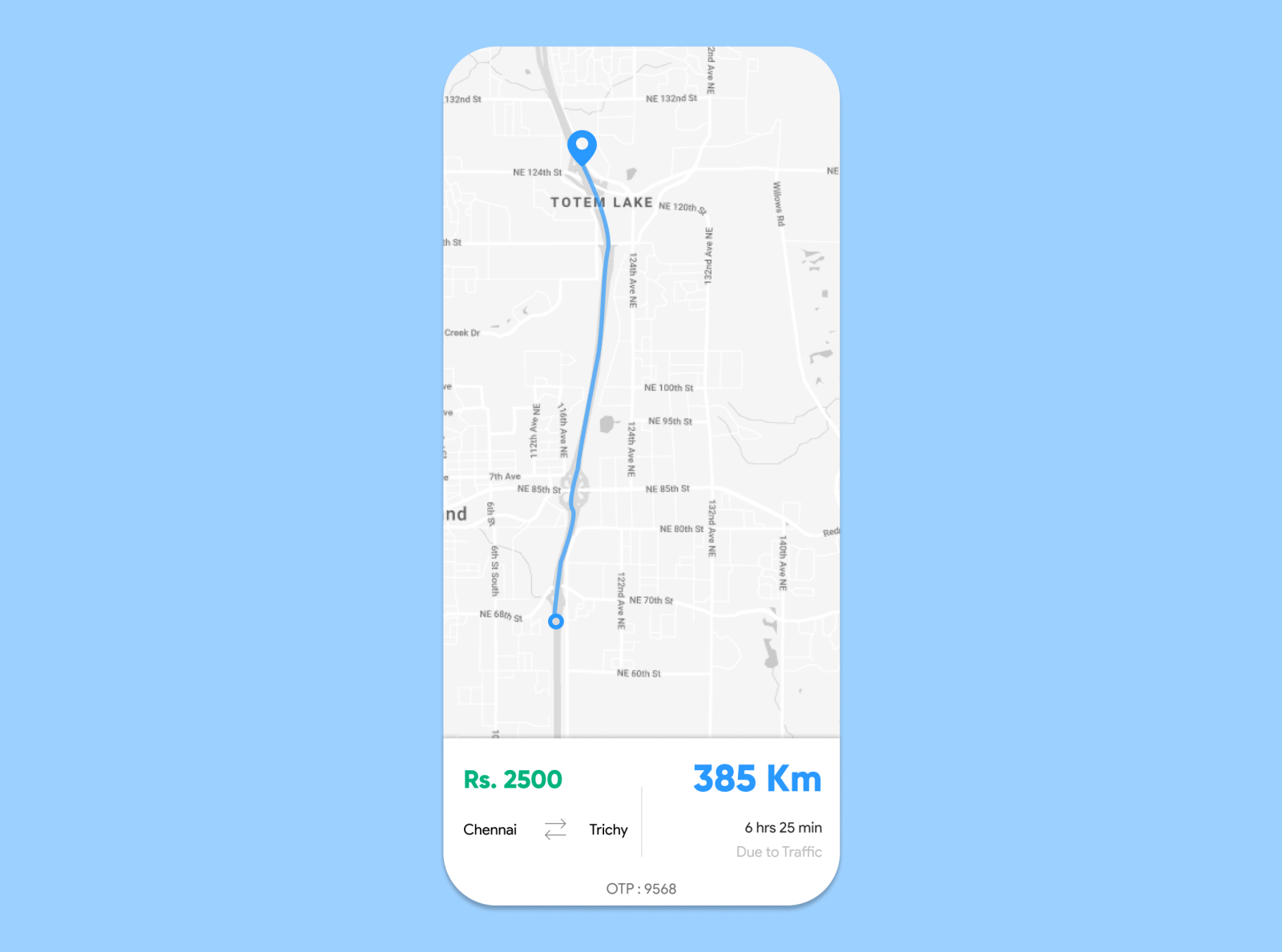 Car Ride App Simple UI Quick Design. by Sathish on Dribbble
