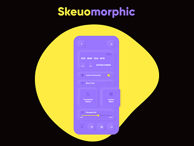 Skeuomorphic - Credit crad management