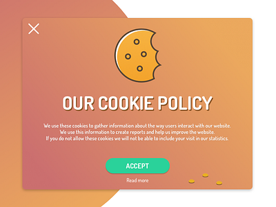 Cookie Policy Pop-Up