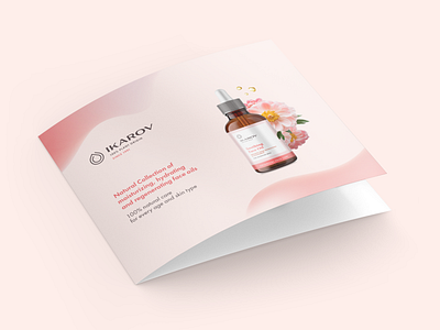 Ikarov Marketing Leaflets branding cosmetics design giveaways graphicdesign leaflet marketing oblik oblik studio packaging product